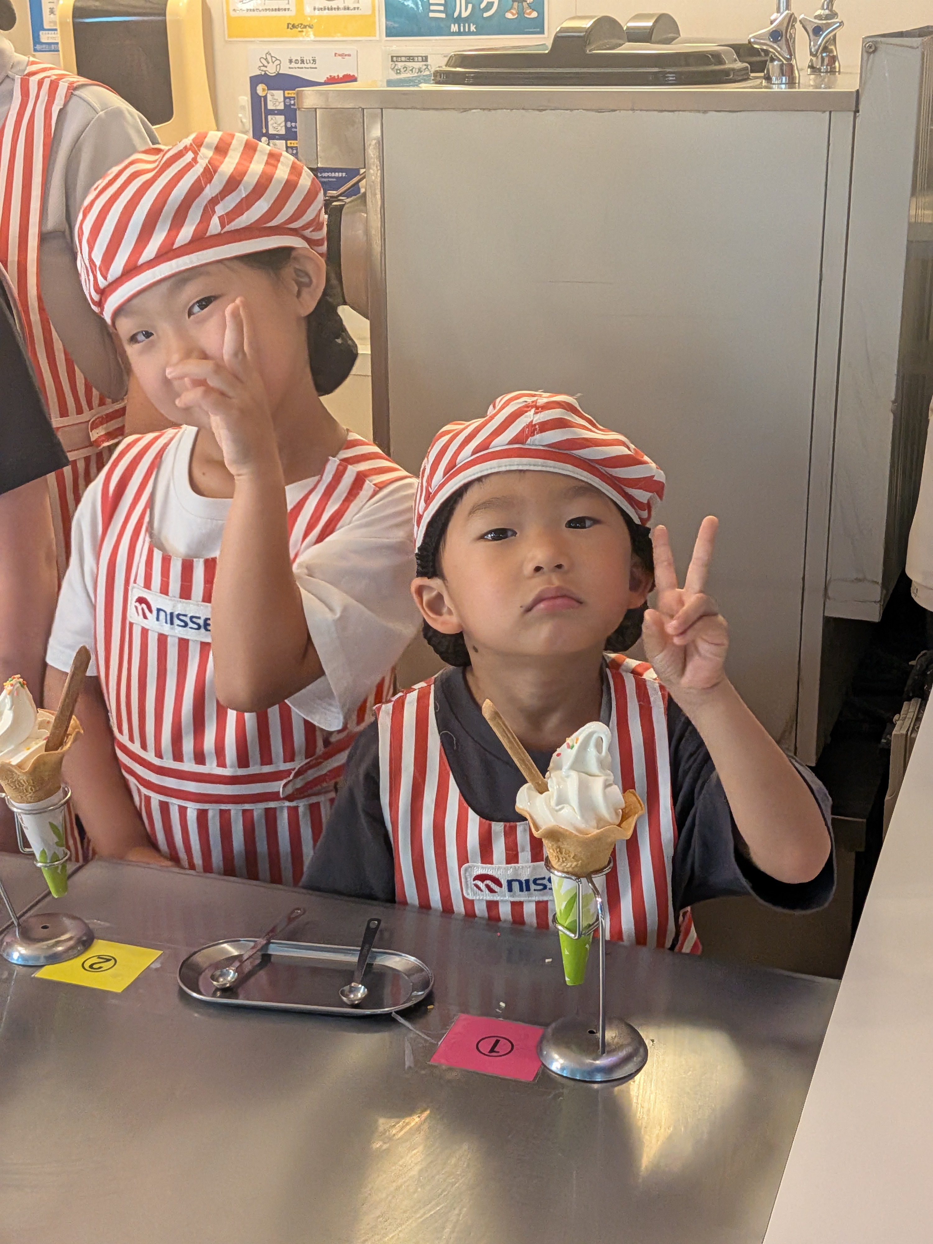 娘と息子とキッザニアへ