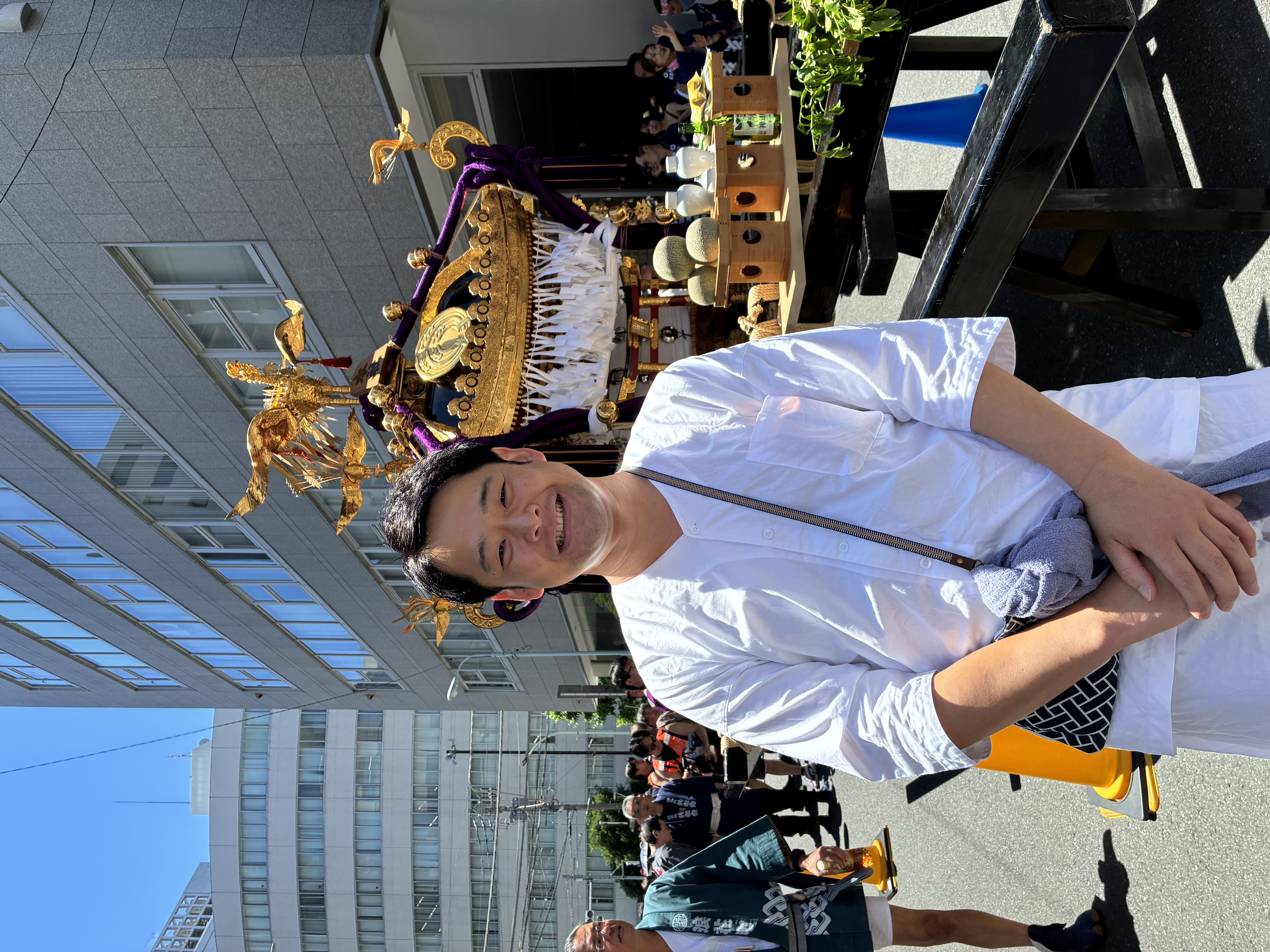 夏の思い出 ～お神輿に参加しました！～